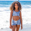 Pacific Blue Two Piece Swimsuit UPF 50+